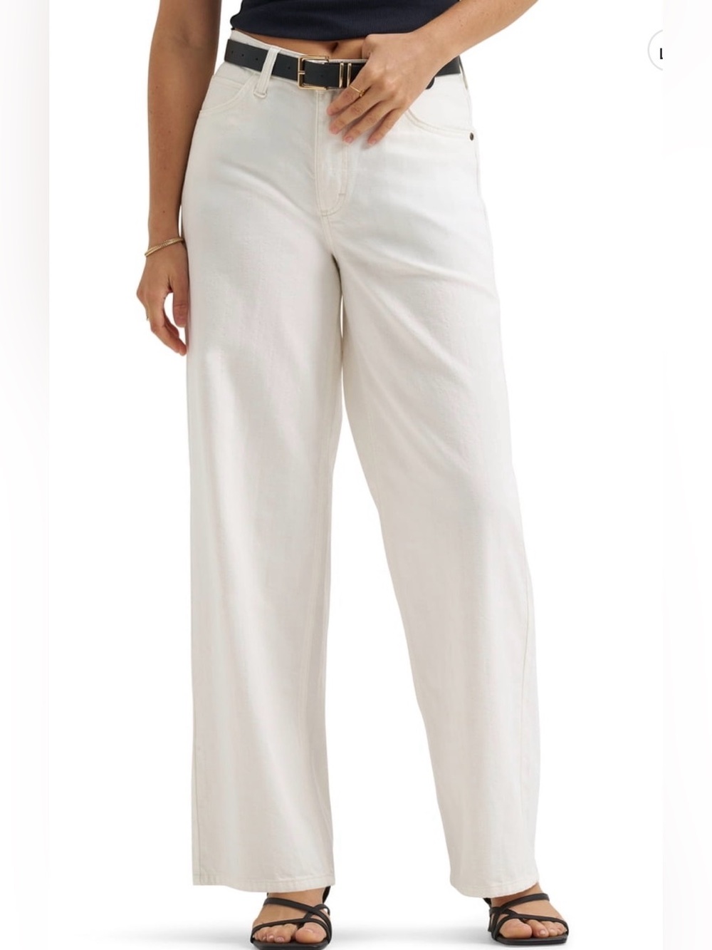 A508 Lee® Women's Heritage Loose Fit Straight Retro loose Mid-rise Jeans NWT